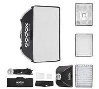 GODOX Softbox 30×45cm EazyFlow Rectangulaire Softbox avec Grille