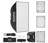 GODOX Softbox 60×90cm EazyFlow Rectangulaire Softbox avec Grille