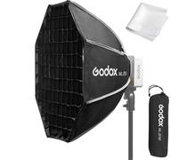 Godox Softbox, Godox ML-SF50 Octagon Softbox, 50cmX50cm, Softbox à Monture Godox pour éclairage Godox ML100Bi, ML60IIBi, ML60Bi, ML60, ML30Bi, ML30 LED Video Light