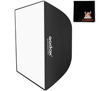 Godox Speedlite Softbox 60x90cm Rectangular Softbox Lampe de Photographie avec Bowens Mount pour Produit Portrait Studio Flash FotoStudio Softbox (SB-BW60X90)