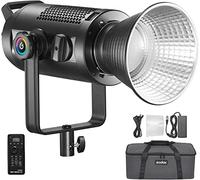 Godox SZ150R 150W RGB Studio LED Vidéo Lampe avec 37 FX Effets | CRI 97+ Bicouleur LED Light 2800K-6500K avec Télécommande RC-R9, Mode Silencieux pour Tournage Vidéo, Enregistrement