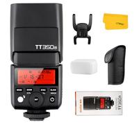 Godox TT350N Flash pour Nikon, GN36 2.4G San Fil TTL Flash Speedlite HSS 1/8000S, Environ 210 Flashs à Pleine Puissance, Fonction Flash Maître et Esclave, Externe Flash pour Appareil Photo Nikon