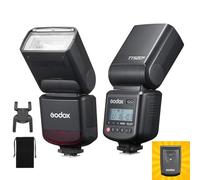 GODOX TT520 III Flash Speedlite universel déclencheur sans fil GN33 433 MHz, modes S1/S2, 8 niveaux de puissance, Canon, Nikon, Pentax