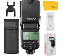 Godox TT600 Speedlite Flash Camera, Built-in 2.4G Wireless System, Master/Slave Function, Standard Flash Hot Shoe Camera for Canon Nikon Pentax Olympus Fujifilm Panasonic