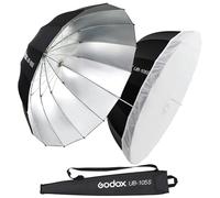 Godox UB-105S Parapluie réfléchissant Parapluie réfléchissant Parapluie Doux Lumière avec Couvercle Diffuseur avec Couvercle de Diffuseur pour Studio Vidéo Portrait Prise de vue