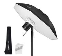 Godox UBL-85S Parapluie réfléchissant pour éclairage de studio photo et vidéo Noir et argenté 85 cm