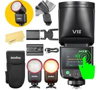 GODOX V1 Mid O Flash pour Olympus Appareils Photo Speedlite,55Ws,2,4GHz TTL