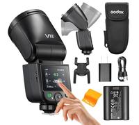 GODOX V1 Mid S Godox Flash pour Sony, 55 Ws 650+, temps de recyclage 1,7 s, écran tactile
