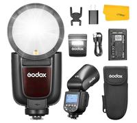Godox V1 Pro S V1Pro-S Flash pour Sony, 2.4G TTL Speedlite pour Sony 1/8000s HSS Speedlight, 500 Flashes à Pleine Puissance, Charge par Type-C, Externe Flash pour Photographie