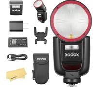 Godox V1 Pro S V1Pro S Flash pour Sony Appareil Photo,76Ws 2.4G TTL 1/8000 HSS,500 Flashs à Pleine Puissance,Temps de Recyclage de 1.3s,Batterie Li-ION 2980mAh,Lampe de Modélisation LED