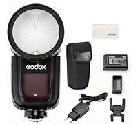 Godox V1-S TTL Flash pour Sony, 1/8000s HSS Flash Puissant de Tête Ronde