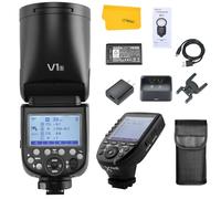 Godox V1 V1-S TTL Flash pour Appareil Photo Sony, 2.4G Sony Speedlite HSS 1/8000s, 480 Flashes à Pleine Puissance, avec Godox XPro-S Déclencheur de Flash Trigger, Externe Speedlite pour Photographie