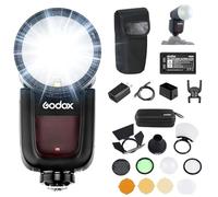 Godox V1 V1S Flash pour appareil photo avec kit d'accessoires AK-R1 pour Sony