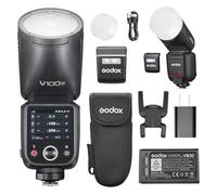 Godox V100F Flash TTL Speedlite 100Ws Round Head Flash pour Fuji Camera (V100-F)