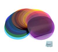 Godox V11C Lot de 30 flacons de gel effet couleur pour Godox V1-C, V1-N, V1-S Speedlite, AD200, AD200PRO avec tête de flash H200R 15 couleurs