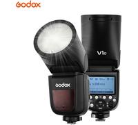 Godox V1C flash professionnel pour appareil photo Speedlite Speedlight tête ronde sans fil 2.4G pour Canon EOS série 1500D 3000D 5D Mark lll 5D Mark ll pour la photographie de mariage portrait studio