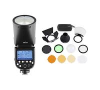 Godox V1C Professional Camera Flash Speedlite Speedlight Round Head Wireless 2.4G Replacement for Canon EOS Series 1500D 3000D 5D Mark LLL 5D Mark LL for Wedding Portrait Studio Photography