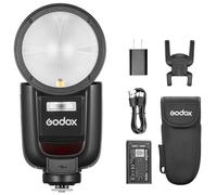 Godox V1Pro-F Flash pour Fujifilm avec Flash Détachable SU-1, Charge par Type-C, 1/8000s HSS TTL Speedlight 2.4G sans Fil pour Photographie/Mariage/Paysage