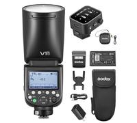GODOX V1proF Flash Speedlite + X3F déclencheur Flash 1/8000 Sec HSS 1,3 Sec Temps de Charge, Mode Flash M/TTL, 22 Niveaux de Puissance de Flash réglable, pour appareils Photo FUJIFILM