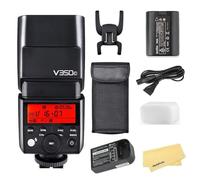 Godox V350C Flash Speedlite pour Canon,2.4G 7.2V/2000mAh Batterie Li-ION,0.1s-1.7s Recharge Temps,Compatible pour Canon 6D 80D 60D 50D 40D 30D 5DIV 5D 700D 650D 600D M5 M3 1000D 1200D 1100D M3 M5 Etc