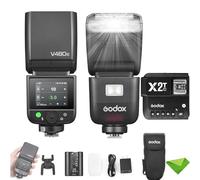 Godox V480 C V480-C TTL Flash pour Les caméras Canon avec déclencheur X2T-C, GN50 1/8000 HSS, Temps de Recyclage de 1,7, 2,4g sans Fil, lumière de modélisation intégrée, li-ION Battery