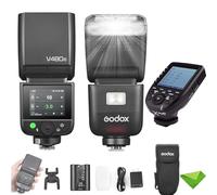 Godox V480 C V480-C TTL Flash pour Les caméras Canon avec déclencheur Xpro C, GN50 1/8000 HSS, Temps de Recyclage 1,7, 2,4 g de Fil sans Fil, 7,2 V / 2200mAh Li-ION Battery