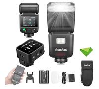 Godox V480 N Flash TTL avec déclencheur X3-N, GN50 1/8000 HSS, Flash Pleine Puissance 650, Temps de Recyclage 1,7 s, sans Fil 2,4 GHz, Flash Tactile