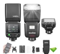 Godox V480 N V480-N TTL Flash avec déclencheur Flash XPROII-N, GN50 1/8000 HSS, 1,7S Temps de Recyclage, 2,4 g de Fil sans Fil, LI-ION Battery Speedlight Speedlight