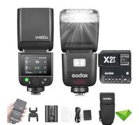 Godox V480 N V480-N TTL Flash pour Les caméras avec déclencheur X2T-N, GN50 1/8000 HSS, Temps de Recyclage 1,7, 2,4 g de Fil sans Fil, 7.2V / 2200mAh Li-ION Battery