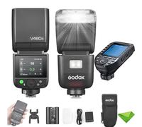 Godox V480 O V480-O Flash TTL pour appareils Photo Olympus Panasonic avec déclencheur de Flash XProII-O, GN50 1/8000 HSS, Temps de Recyclage de 1,7 s, Batterie Li-ION, écran Tactile Speedlight