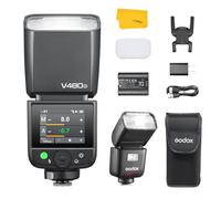 Godox V480 S V480-S Flash pour Appareils Photo Sony, 2.4G TTL Sony Speedlite HSS 1/8000s, 650 Eclairs à Pleine Puissance, Ecran Tactile Couleur, Temps de Recharge de 1.7s, Lampe Pilote à 10 Niveaux