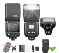 Godox V480 S V480-S TTL Flash pour Les caméras Sony avec déclencheur XPROII-S, GN50 1/8000 HSS, 1,7s de Recyclage, 2,4g sans Fil, lumière de modélisation intégrée, 7,2 V / 2200mAh Li-ION Battery
