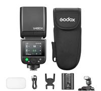 GODOX V480C TTL Flash pour appareil photo Canon, GN50 Speedlite 650, nombre de flash 1/8000s HSS 1,7 s, temps de recharge, lumière LED intégrée 5600 K avec diffuseur, compatible avec les appareils