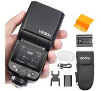 GODOX V480N V480-N V480 N TTL Flash pour appareil photo à écran tactile avec diffuseur, GN50 2,4 GHz HSS 1/8000s Speedlite, lampe LED 5300 K ± 300 K, 7,2 V/2200 mAh, flash Godox pour appareils photo