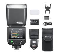 Godox V480S Flash TTL pour Appareil Photo Sony, GN50 Speedlite Tactile Écran Flash de Sony, HSS 1/8000s USB-C Charge Support 650 Fois Flashs avec Modeling Lampe