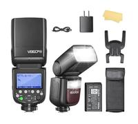Godox V860III-N Flash d'appareil Photo Flash Speedlite Light pour Nikon 76 WS 2.4 G TTL HSS 1/8000 s 7.2V/2600mAh Li-ION Batterie 0.01-1.5s Temps de Charge,10 Niveaux de Flash d'appareil Photo