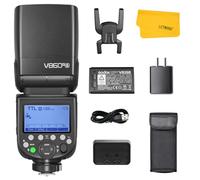 Godox V860III-S Flash pour Sony, 2,4G TTL Externe Flash HSS 1/8000s, 480 Flashs Pleine Puissance, 10 Levels LED Modeling Lamp, Compatible pour Sony Caméra(Godox V860II-S Version Améliorée)