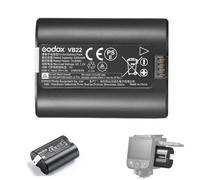 GODOX VB22 Batterie Lithium V480S V480C V480N V480F V480O V1mid N V1mid S V1mid C V1mid F V1mid O Flash, Batterie Rechargeable 7.2V 2200 mAh, Prise en Charge de la Recharge USB-C