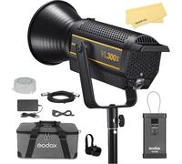 Godox VL300 II VL300-II VL300II 320W Lampe Vidéo LED,Eclairage Continu Professionnel à Monture Bowens,5600±200K CCT,IRC/TLCI Elevé de 96+,8 Effets Intégrés,pour Studio et Photographie en Extérieur