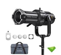 Godox VSA-36K Fixation de projecteur 36° pour lumière LED à Monture Bowens avec modificateur d'objectif de Projection GOBO pour Flash monolight stroboscopique à Monture Bowens et lumières LED
