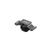 Godox VSM-H02 Double Cold Shoe, Support d'extension avec 2 Trous filetés, Compatible avec Caméras, Trépieds, LED lumière Godox LED6R, Microphone, etc.