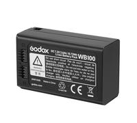 Godox WB100 Batterie AD100PRO Battery WB100 7,2 V/2600 mAh pour Flash Annulaire Godox V1C V1N V1S V1F V1O V1P,Flash AD100PRO ((2024) WB100)