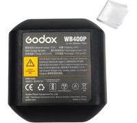 Godox WB400P Batterie de rechange au lithium pour AD400Pro et AD400ProII | Alimentation mobile fiable avec connexion claire, montage sûr et spécifications d'alimentation claires
