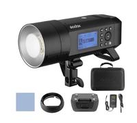 Godox WITSRO AD400Pro Extérieur Tout-en-Un Speedlite TTL Flash Automatique GN72 1/8000s HSS 2.4G sans Fil Batterie intégrée Adaptée Caméra Canon E-TTLII, Sony, Fuji, Panasonic, Olympus