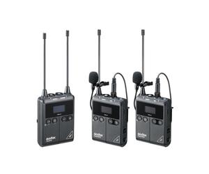 Godox WMicS1 Kit 2 Système de microphone Lavalier sans fil