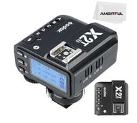 Godox X2T-N TTL 2.4G Wireless Flash Trigger for Nikon, Bluetooth Connection, 1/8000s HSS, TCM Function, 5 Separate Group Buttons, 3 Function Button for Quick Setting for Nikon Camera
