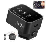 Godox X3-N X3N Wireless Flash Trigger Déclencheur de Flash sans Fil pour Appareil Nikon OLED Fonction sans Fil 1/8000S HSS TTL Tcm Batterie Remote Camera Flash Trigger pour Nikon