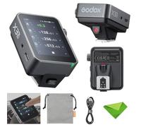 Godox X3 Pro C Déclencheur de Flash TTL Tactile pour Canon, sans Fil 2,4 GHz, écran LCD 2,4 Pouces, intégration Bluetooth et contrôle par Application, transmetteur de Flash sans Fil