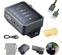 GODOX X3 PRO N X3PRO N Déclencheur de Flash sans fil TTL 2,4GHz pour Nikon Appareil Photo,3,87V/2930mAh,écran Tactile LCD 2,4",Contrôle de L'obturateur,Contrôle Bluetooth et Application,Améliorée X3-N