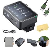GODOX X3 Pro S X3PRO S Déclencheur de Flash sans Fil TTL 2,4GHz pour Sony Appareil Photo,3,87V/2930mAh,écran Tactile LCD 2,4",Contrôle de L'obturateur,Contrôle Bluetooth et Application,Améliorée X3-S